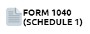 Form 1040 Schedule 1